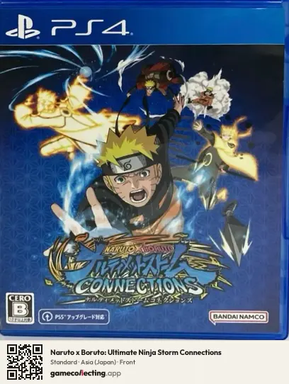 Naruto x Boruto: Ultimate Ninja Storm Connections PlayStation 4, Asia box front