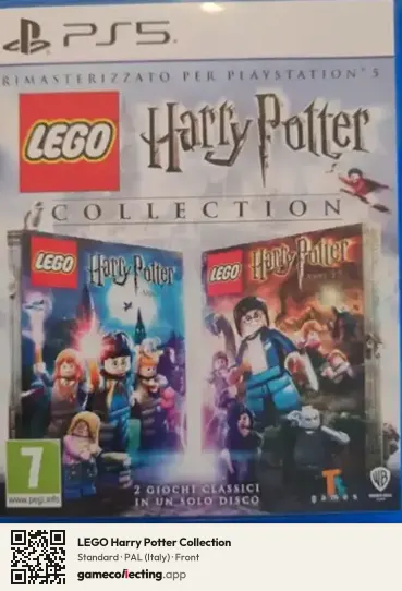 LEGO Harry Potter Collection PlayStation 5, Italy box front
