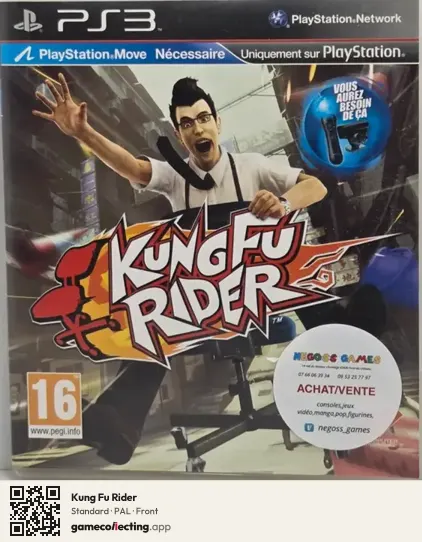 Kung Fu Rider PlayStation 3, PAL box front
