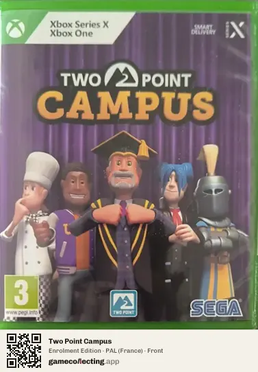 Two Point Campus Xbox Series X, France box front