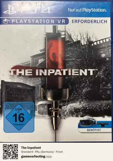 The Inpatient PlayStation 4, Germany box front