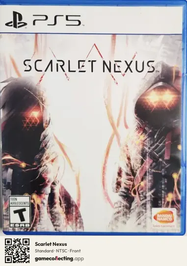 Scarlet Nexus PlayStation 5, NTSC box front