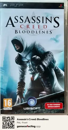 Assassin's Creed: Bloodlines PlayStation Portable, PAL box front