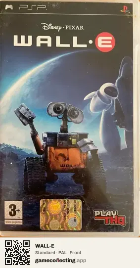 WALL-E PlayStation Portable, PAL box front
