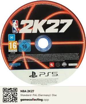 NBA 2K27 PlayStation 5, PAL disc