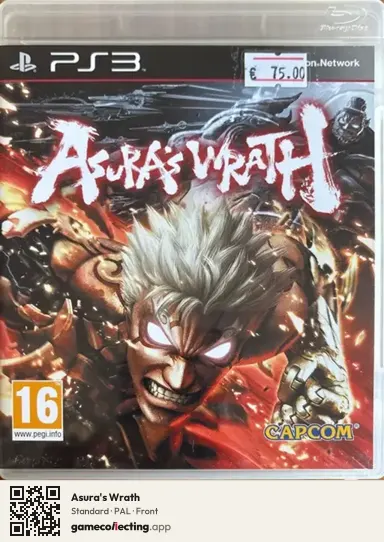 Asura's Wrath PlayStation 3, PAL box front