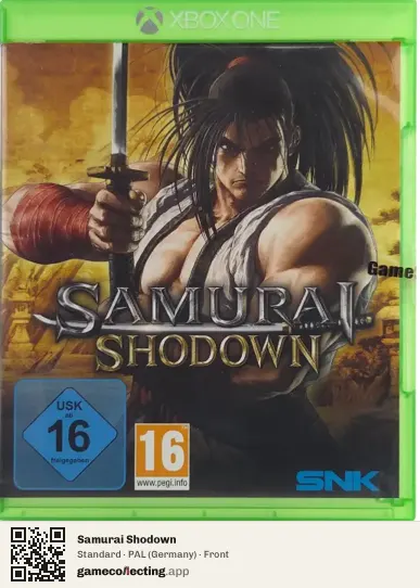 Samurai Shodown Xbox One, Germany box front