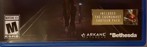 Prey, the ESRB box on its front
