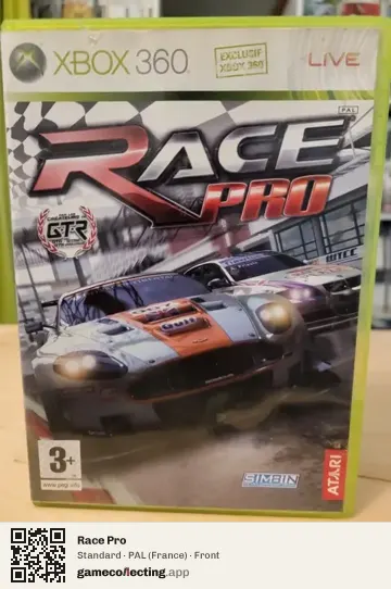 Race Pro Xbox 360, France box front