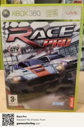 Race Pro Xbox 360, France box front
