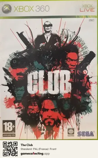 The Club Xbox 360, France box front