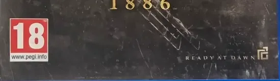 The Order: 1886, the PEGI square on its front