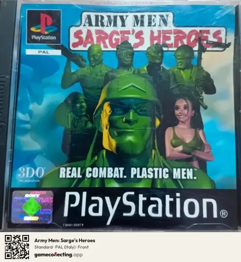 Army Men: Sarge's Heroes PlayStation, Italy box front