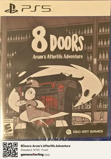 8Doors: Arum's Afterlife Adventure PlayStation 5, NTSC box front