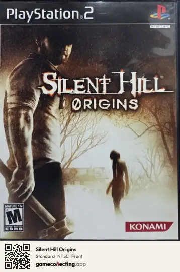 Silent Hill Origins PlayStation 2, NTSC box front