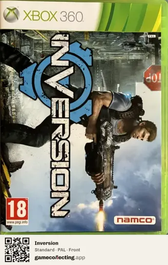 Inversion Xbox 360, PAL box front