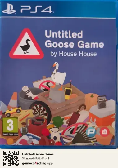 Untitled Goose Game PlayStation 4, PAL box front