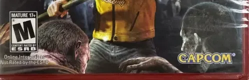 Dead Rising 2, the ESRB box on its front