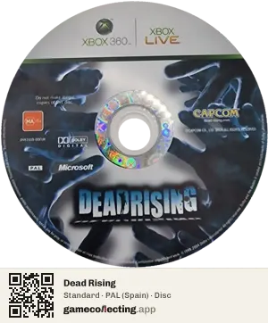 Dead Rising Xbox 360, PAL disc