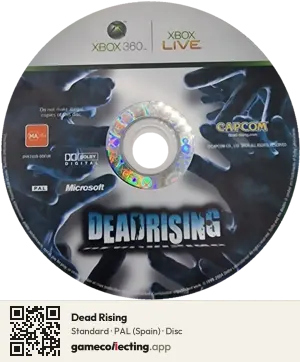 Dead Rising Xbox 360, PAL disc