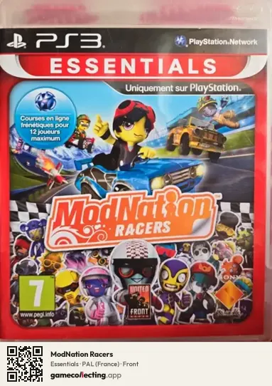 ModNation Racers PlayStation 3, France box front