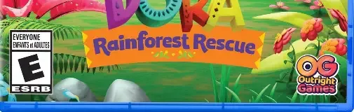 Dora: Rainforest Rescue, the ESRB box on its front