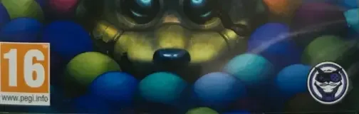 Five Nights at Freddy's: Into the Pit, the USK square on its front