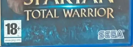 Spartan: Total Warrior, the PEGI square on its front