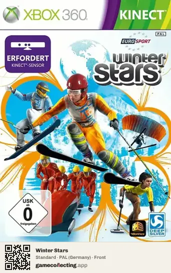 Winter Stars Xbox 360, Germany box front