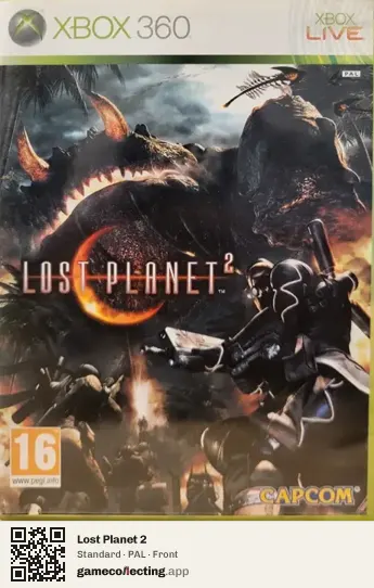Lost Planet 2 Xbox 360, PAL box front
