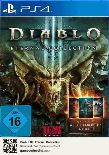 Diablo III: Eternal Collection PlayStation 4, Germany box front