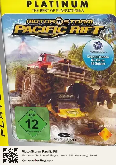 MotorStorm: Pacific Rift PlayStation 3, Germany box front
