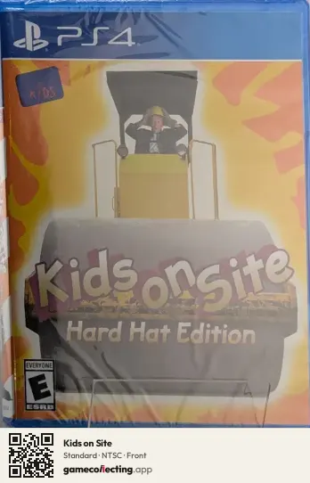Kids on Site PlayStation 4, NTSC box front