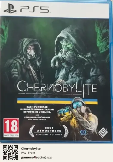 Chernobylite PlayStation 5, PAL box front