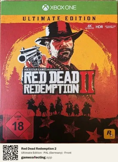 Red Dead Redemption 2 Xbox One, Germany box front