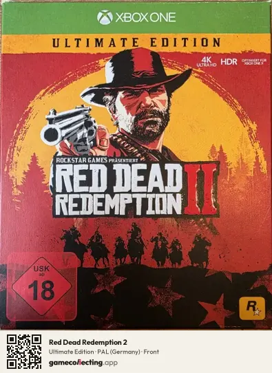 Red Dead Redemption 2 Xbox One, Germany box front