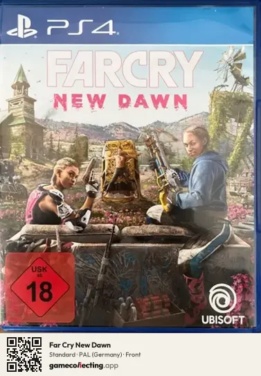 Far Cry New Dawn PlayStation 4, Germany box front