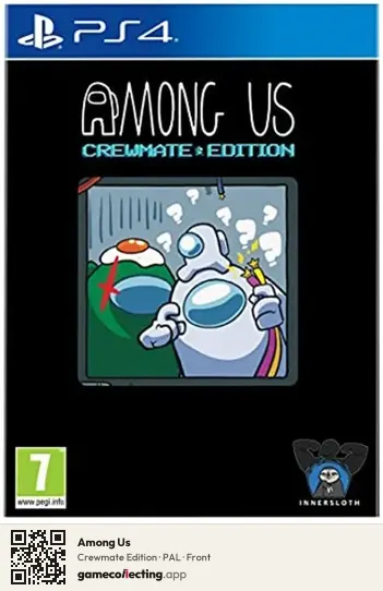 Among Us PlayStation 4, PAL box front
