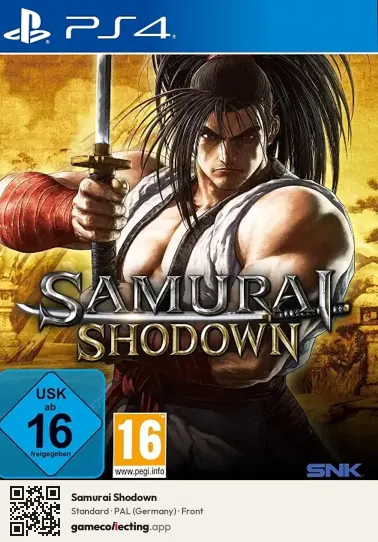 Samurai Shodown PlayStation 4, Germany box front