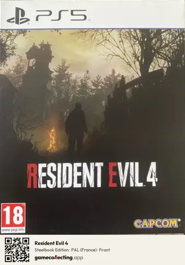 Resident Evil 4 PlayStation 5, France box front