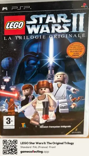 LEGO Star Wars II: The Original Trilogy PlayStation Portable, France box front