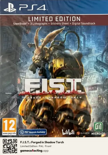 F.I.S.T.: Forged in Shadow Torch PlayStation 4, PAL box front