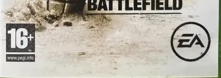 Battlefield: Bad Company, the PEGI square on its front