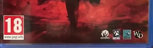 Vampire: The Masquerade: Bloodlines 2, the PEGI square on its front