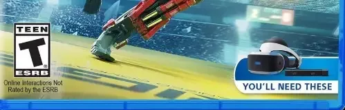 RIGS: Mechanized Combat League, the ESRB box on its front