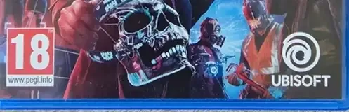 Watch Dogs: Legion, the PEGI square on its front
