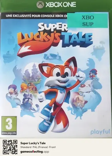 Super Lucky's Tale Xbox One, France box front