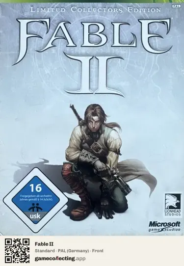 Fable II Xbox 360, Germany box front