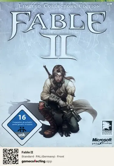 Fable II Xbox 360, Germany box front