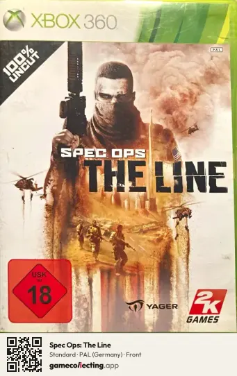 Spec Ops: The Line Xbox 360, Germany box front